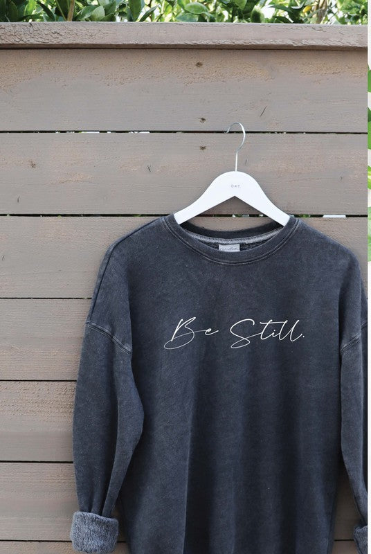 "Be Still" Sweater