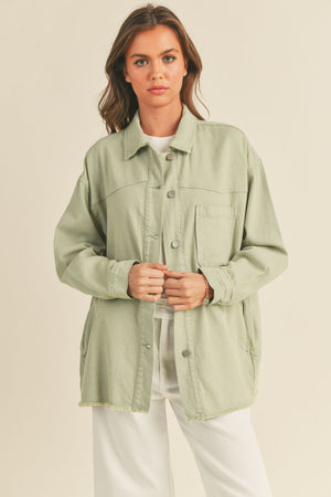 Light Weight Jacket in Sage