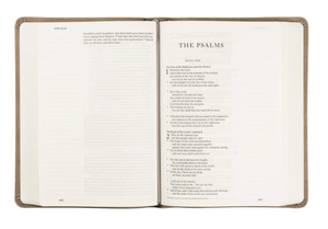 ESV Single Column Journaling Bible, Large Print: Nara Theme
