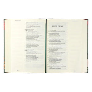 ESV Large Print Journaling Bible: Hollis Theme