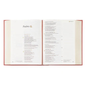 CSB Journaling Bible: Rosedal Theme (Embroidered)