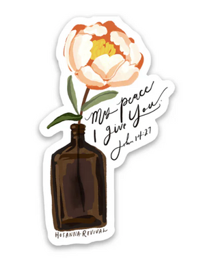 Sticker | My Peace I Give You