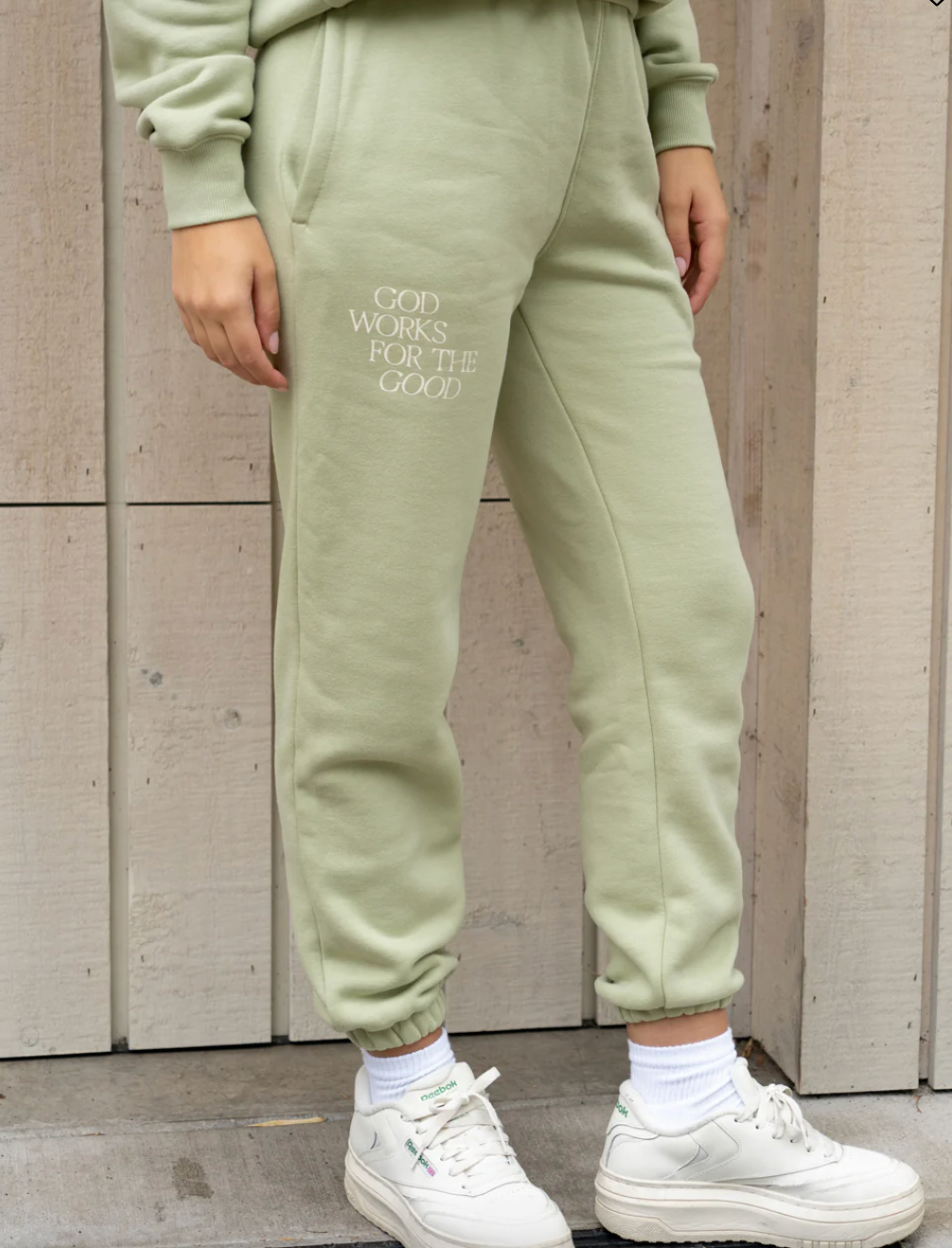 "God Works for the Good" Unisex Sweatpant
