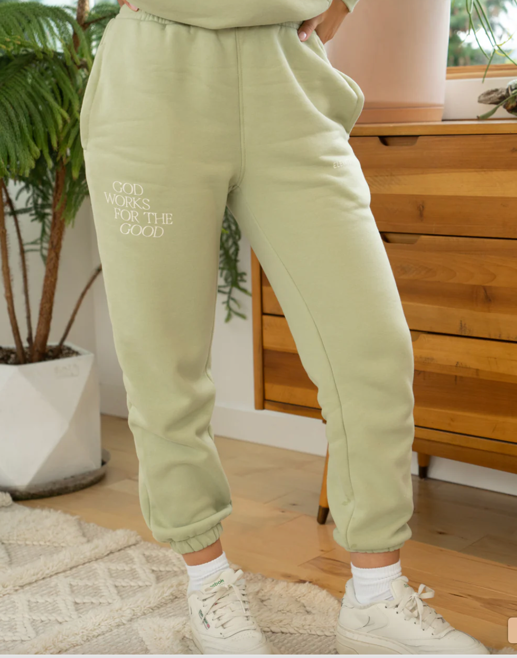 "God Works for the Good" Unisex Sweatpant