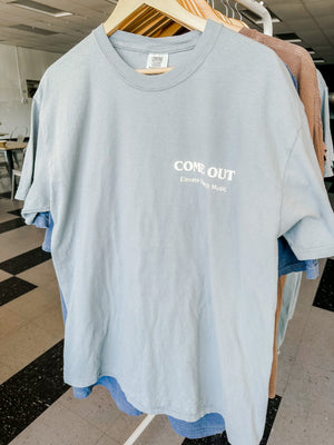 COME OUT Puffer Tee