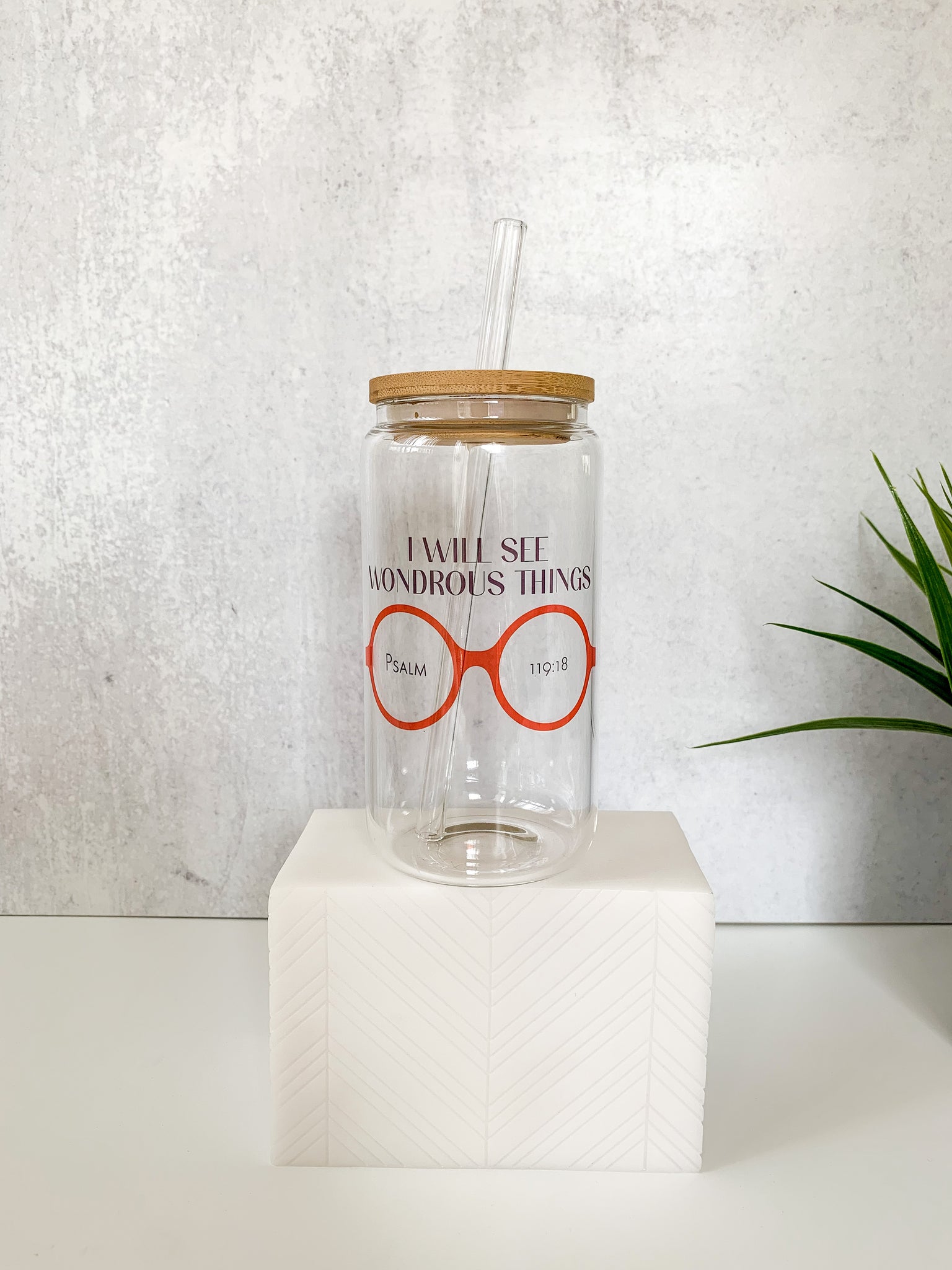 I Will See Wondrous Things Glass Can (Glasses) – Elevate Merch