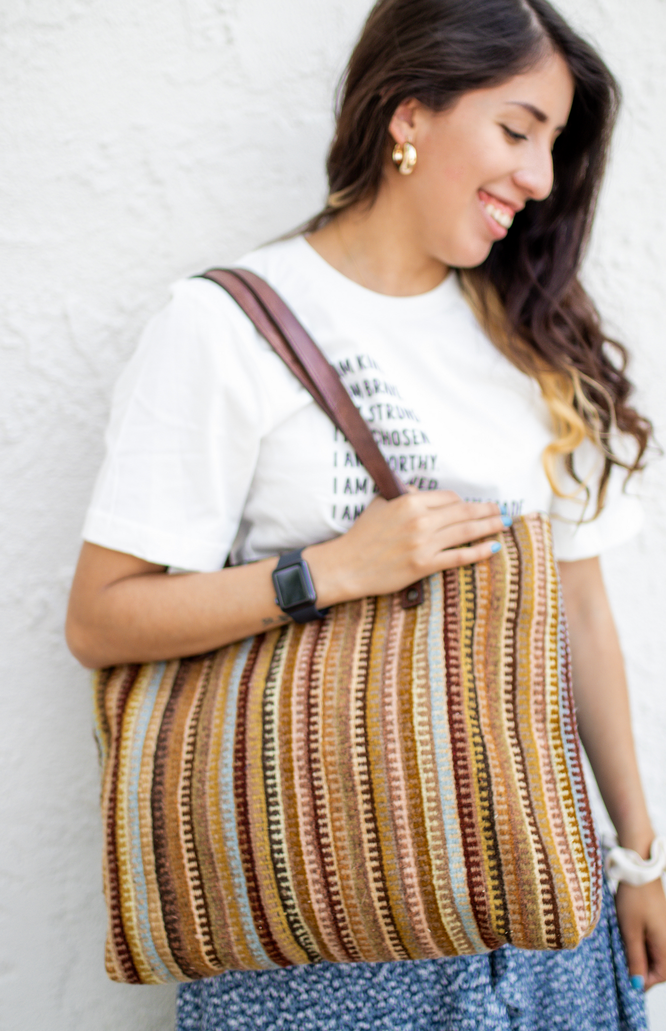 Oaxaca Collection | Genuine Wool Purse in Brown