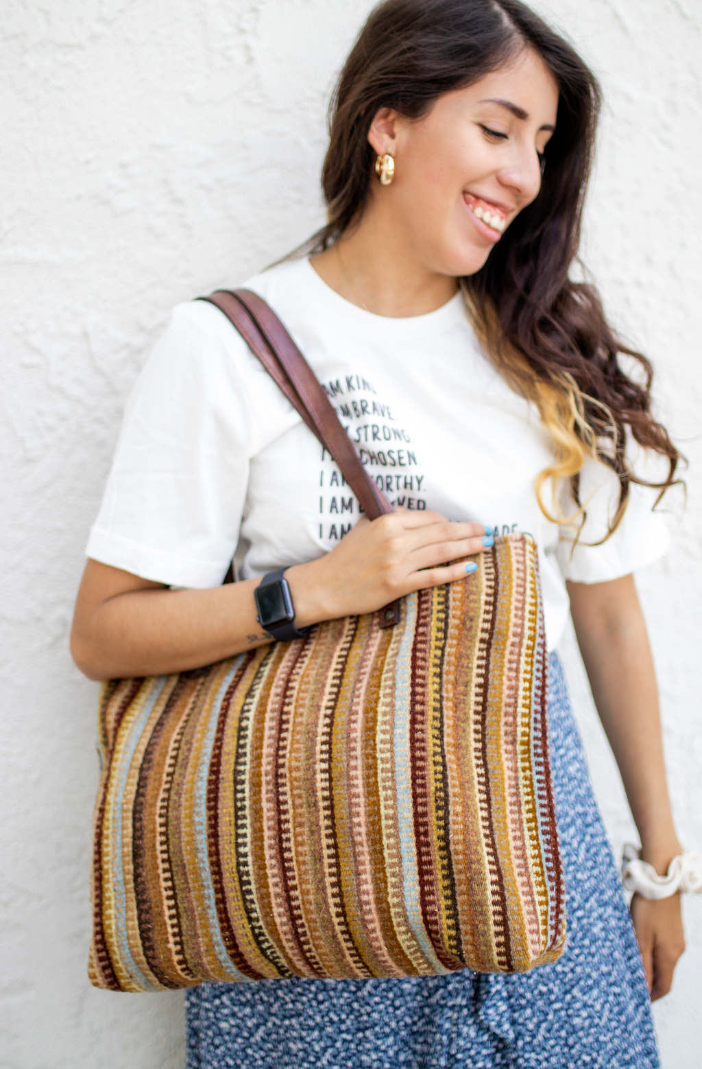 Oaxaca Collection | Genuine Wool Purse in Brown