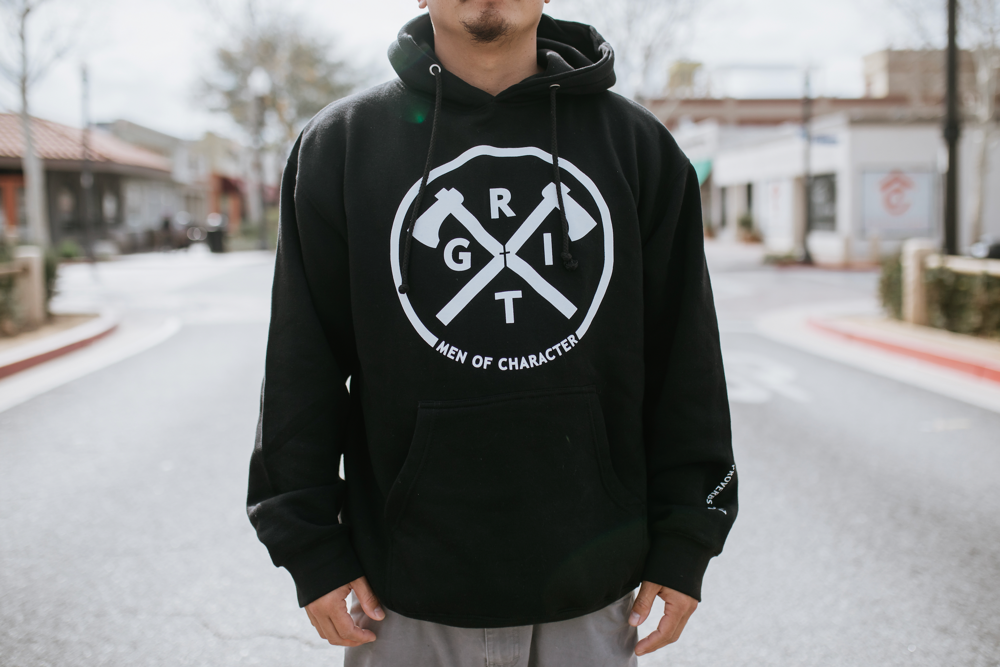 GRIT Hoodie in Black