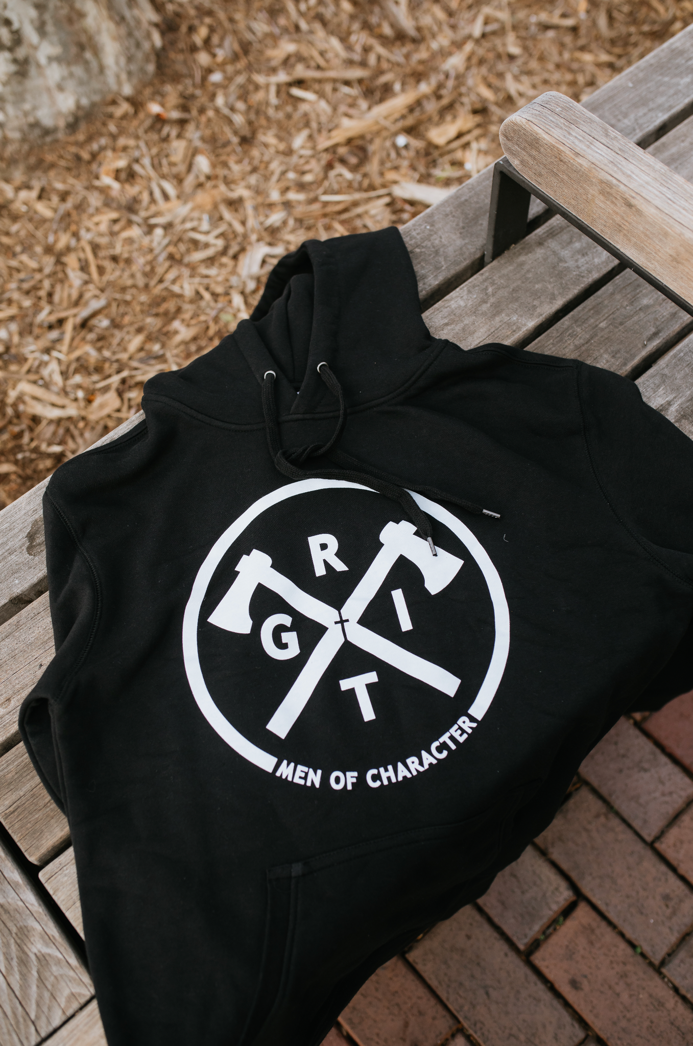 GRIT Hoodie in Black