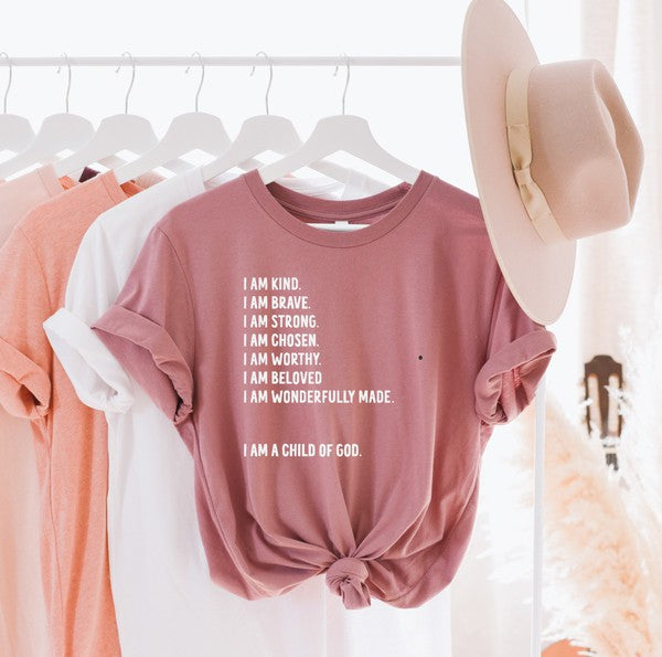 "I Am A Child Of God" Tee (Two Colors)