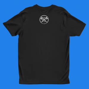 "No Grit, No Glory" Tee in Black